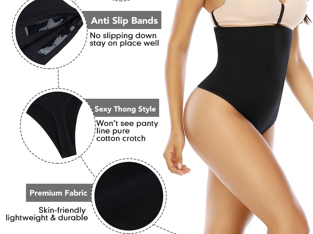 High Waist Thong