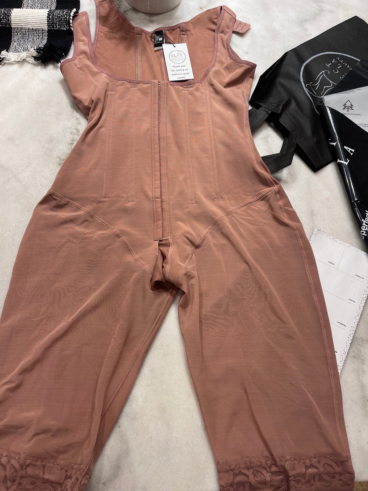 2 in 1 shapewear long