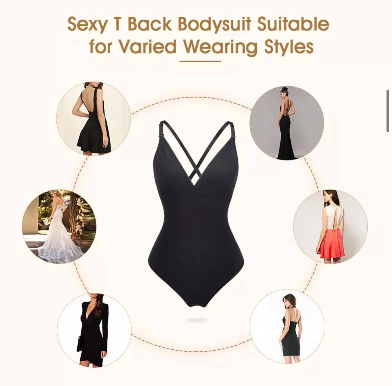 Backless Thong Bodysuit